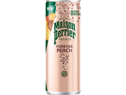 Perrier Slim lata 0,25 l melocotón Nejkafé cz