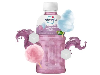 Algodón de azúcar de gelatina mogu mogu con jugo de nata de coco 320 ml mejor café cz