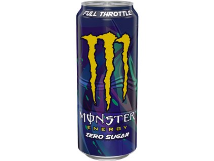 Monster Full Throttle Zero 0,5 l