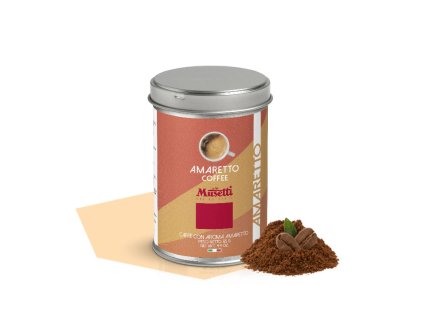 latte macinato aromatizzato amaretto musetti café 125g
