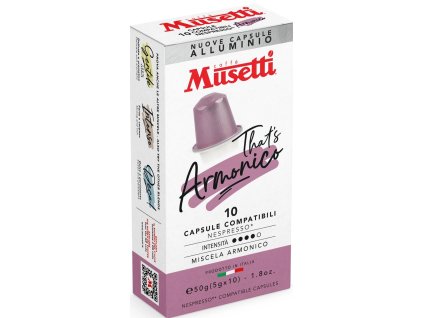 musetti armonico nespresso 10 piezas mejor café cz