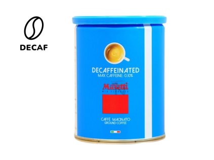 Café molido descafeinado Musetti Caffe Decaf 250g