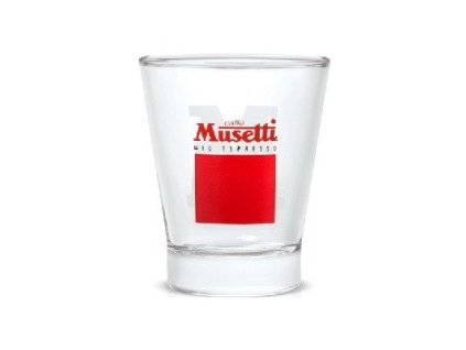 Vaso de agua de café Musetti de 100 ml Nejkafé CZ