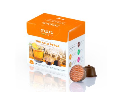 Cápsulas Must Dolce Gusto Té de melocotón Nejkafé CZ