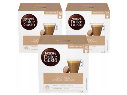 Nescafé Dolce Gusto Cortado 3 PACK 3x 16 cápsulas