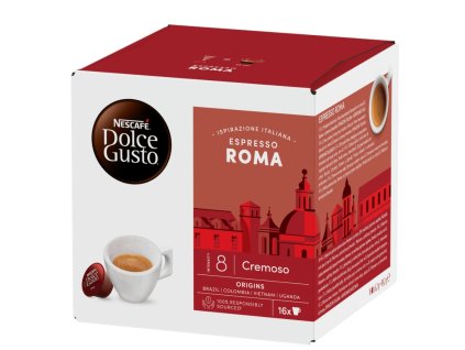 nescafé dolce gusto espresso roma vivace 16 piezas