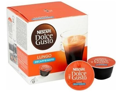 Nescafé Dolce Gusto LUNGO DECAF 16 unidades, el mejor café de la República Checa