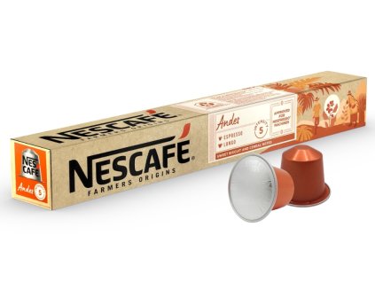 Cápsulas Nescafé Farmers Origins Andes Lungo para Nespresso (10 unidades)