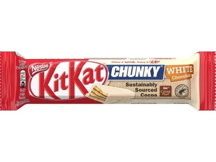 Nestlé KitKat Chunky White 40 g, el mejor café cz