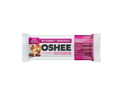 Barrita de muesli vitamínica OSHEE con pasas y frutos secos (40 g)