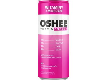 Oshee Vitamin Energy 250 ml, el mejor café cz