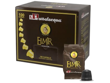 Cápsulas Passalacqua ELmir Nespresso, 100 unidades, el mejor café de la República Checa