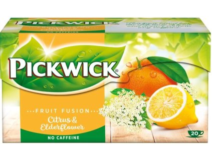 Té Pickwick Fruit Fusion cítrico con flor de saúco 20 x 2 g