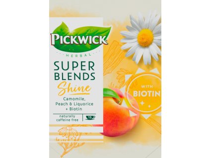 Pickwick Super Blends Shine 22.5 g, el mejor café en cz