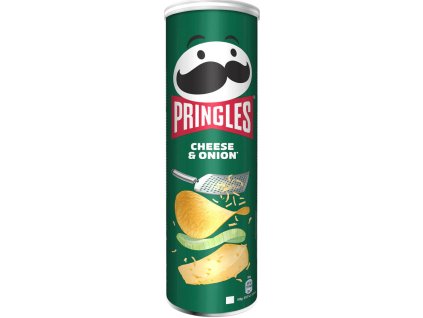 Pringles queso cebolla lo mejor 165g