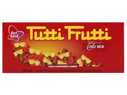 Mezcla de cola y tutti frutti de banda roja, 48 unidades, 15 g, el mejor café de la República Checa