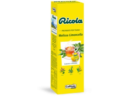 Cápsulas Ricola, tisana, melisa, limoncella, Caffitaly, Tchibo, Nejkafé, CZ