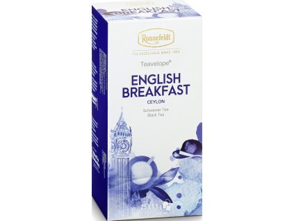 Ronnefeld Teavelope, desayuno inglés, 37,5 g, el mejor café cz