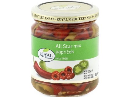 Mezcla de pimientos All Star 220 g, el mejor café de la República Checa