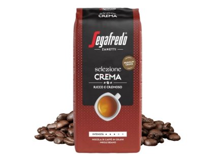 segafredo zanetti selezione crema café en grano 1 kg