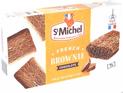 Brownie de chocolate St. Michel 210 g, el mejor café de la República Checa