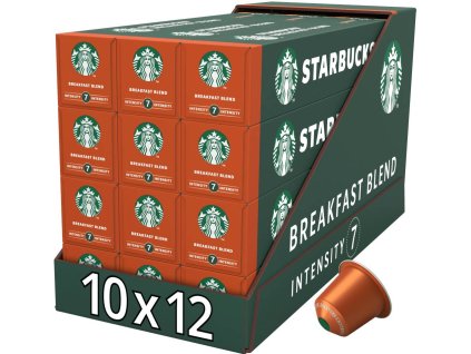 Mezcla de desayuno Starbucks para NESPRESSO 120 piezas