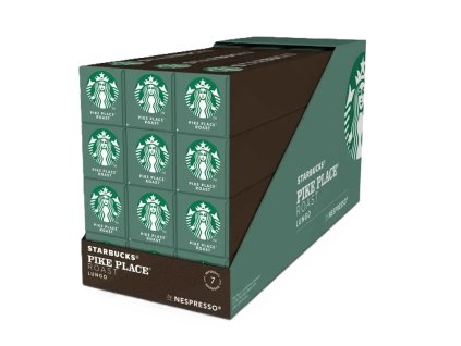 Cápsulas de café Starbucks Pike Place Roast para Nespresso (120 unidades)