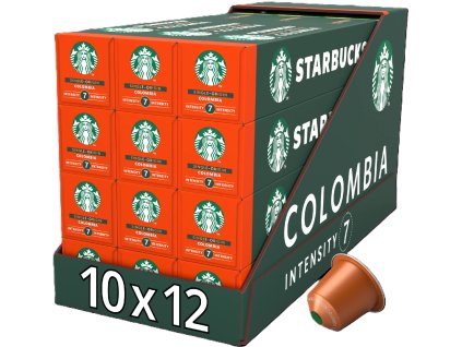 Cápsulas de café Starbucks de origen único de Colombia para Nespresso (120 unidades)