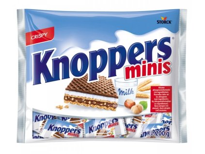 Storck Knoppers Milk Minis 200 g, el mejor café de la República Checa
