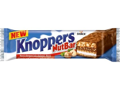 Knoppers Nutbar 40g el mejor café República Checa
