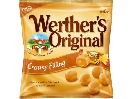 Relleno cremoso Werther's 80 g, el mejor café cz
