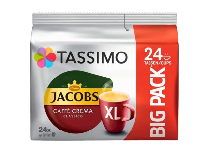 tassimo caffe crema classico big pack cápsulas 24 piezas