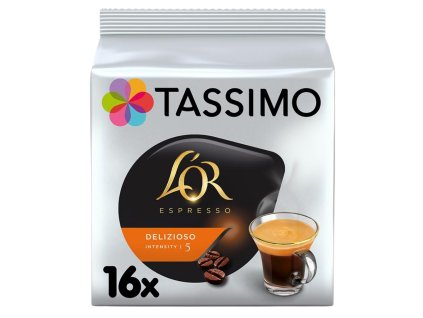 cápsula tassimo l o espresso delizioso 16 piezas