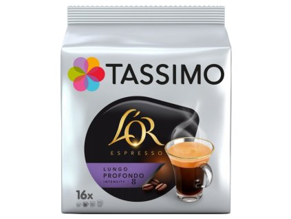 cápsula tassimo l o espresso lungo profondo 16 piezas