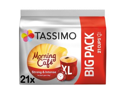 Cápsulas Tassimo Morning Cafe Strong Intense 21 unidades