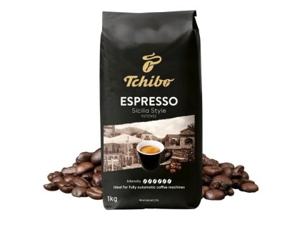 Granos de café Tchibo Espresso estilo Sicilia, tueste intenso, 1 kg