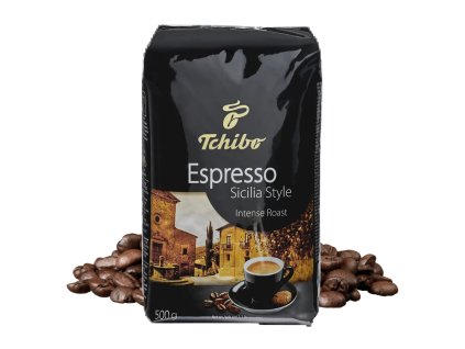 Granos de Tchibo Sicilia 500 g, el mejor café de la República Checa