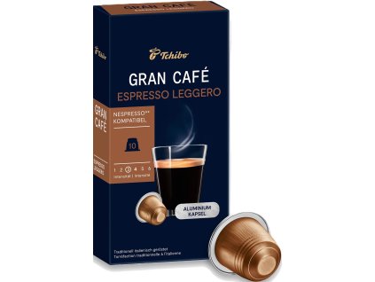 tchibo gran cafe leggero 10 piezas nespresso mejor café cz