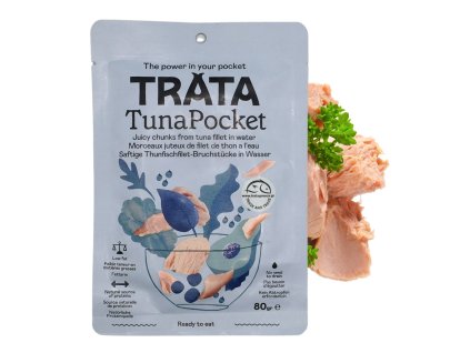 Trozos de atún en su estado natural 80 g