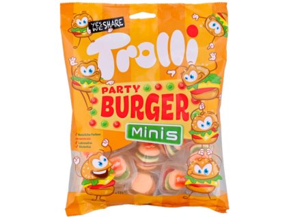 Trolli Party Burger Minis 170 g mejor café República Checa