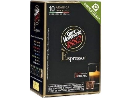 vergnano arabica nespresso 10 piezas mejor café cz