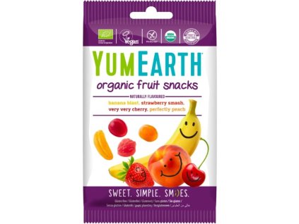 Caramelos gomosos orgánicos Nejakfe Mocafino Yum Earth, 50 g