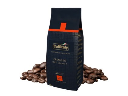 Granos de café Caffitaly Ecaffe Cremoso 500 g, 100 % arábica, el mejor café de la República Checa.