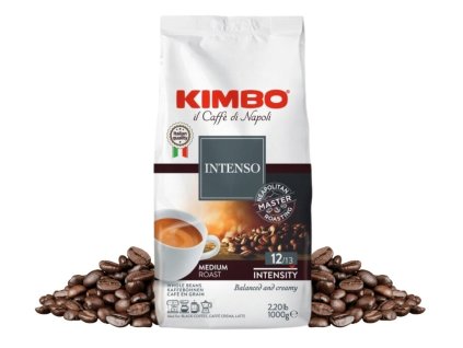 Granos de café Kimbo aroma intenso 1000 g mejor café cz