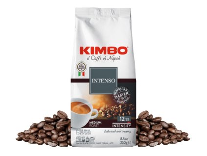 Café en grano Kimbo Aroma Intenso 250 g, el mejor café de la República Checa