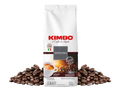 Café en grano Kimbo Aroma Intenso 500 g, el mejor café de la República Checa