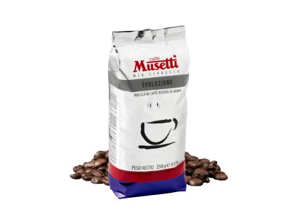 cafe en grano musetti evoluzione 250gr
