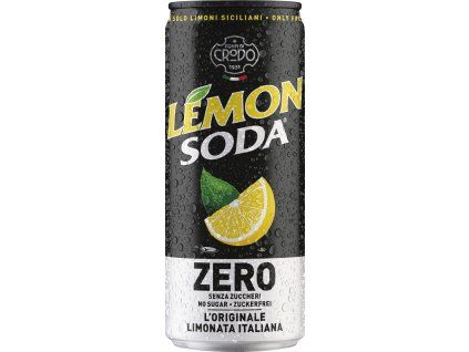 Crodo Lemon Soda Zero Limonada italiana 330 ml