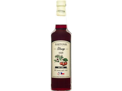 Jarabe Bartonik colgado 60% 0,5 l mejor café cz