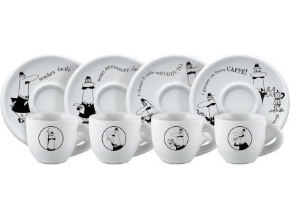 bialetti mocha carosello blanco 50 ml 4 piezas mejor café cz
